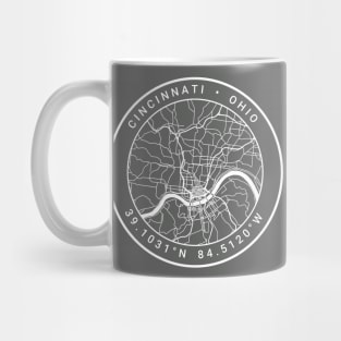 Cincinnati Map Mug